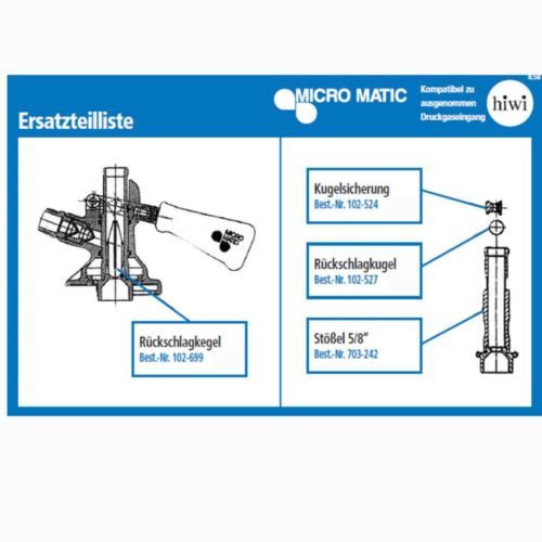 Ersatzteil zu Flachzapfkopf Micro Matic / HIWI-ahFlachM-getraenkezapfanlagen.net Ersatzteil zu Flachzapfkopf Micro Matic / HIWI-ahFlachM--getraenkezapfanlagen.net