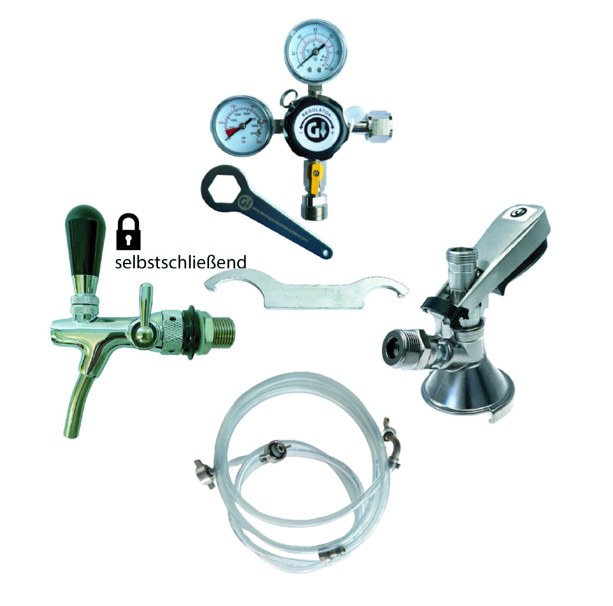 Getränke Schankanlagen Set 1 leitig, NW 7 mm Bierleitung Getränke Schankanlagen Set 1 leitig, NW 7 mm Bierleitung