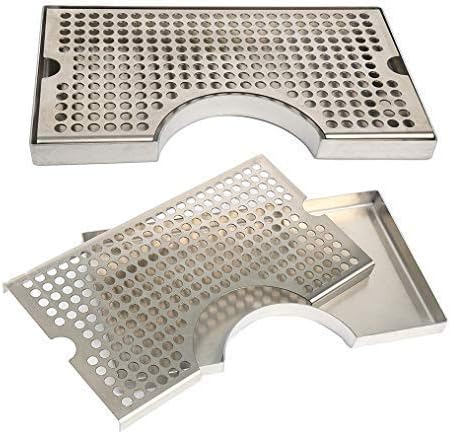 Tropfblech, Tropfschale mit Ausschnitt für Bierzapfsäule-GZA11074-getraenkezapfanlagen.net Tropfblech, Tropfschale mit Ausschnitt für Bierzapfsäule-GZA11074-Tropfblech, Tropfschale, Bierzapfsäule, Schanksäule, Chromnickelstahl, Bierzapfanlage, Lochblech, matt geschliffen, Brauereiqualität, Gastroqualität, Zapfanlage, Schlitzbleche, Einbau, Bier