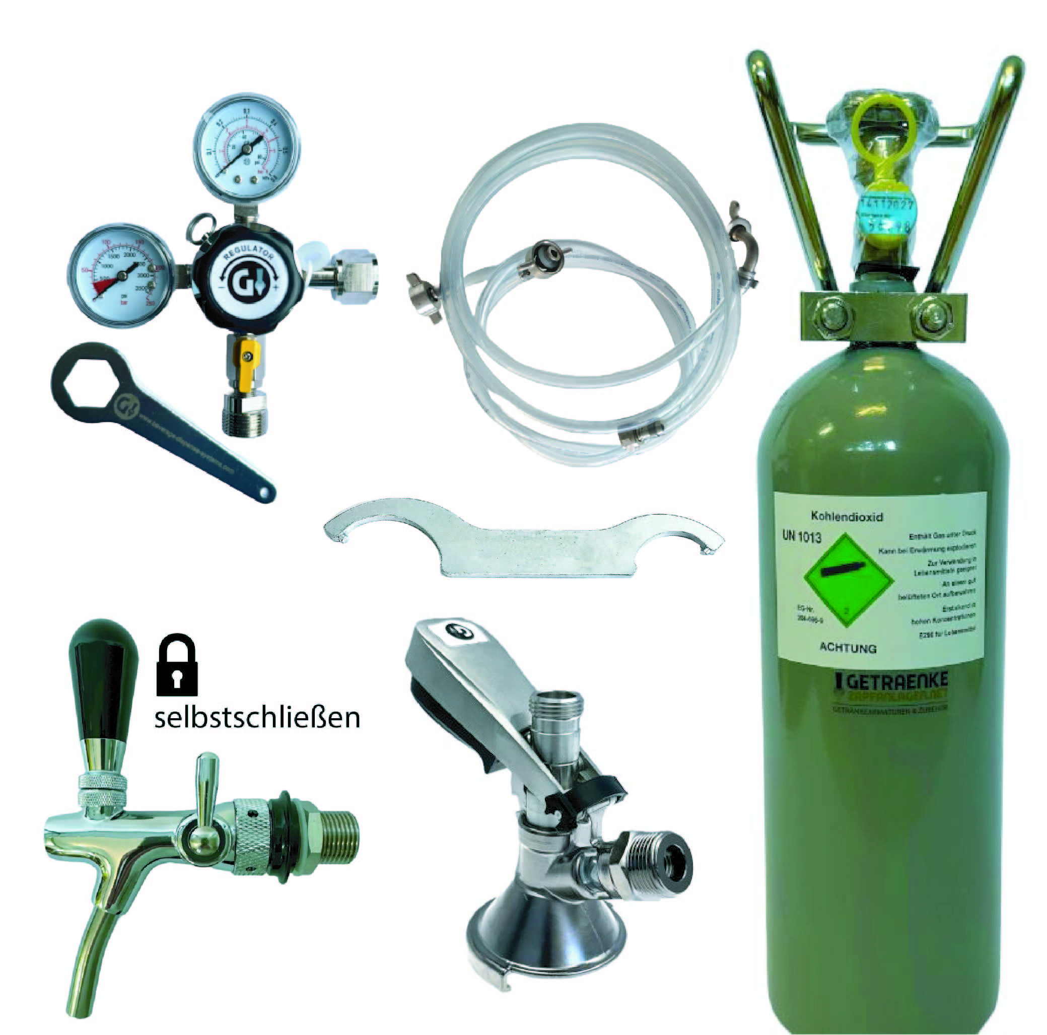 Bierzapfanlage Zubehör Set Bierzapfanlage Zubehör Set